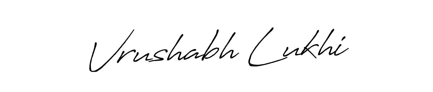 Once you've used our free online signature maker to create your best signature Antro_Vectra_Bolder style, it's time to enjoy all of the benefits that Vrushabh Lukhi name signing documents. Vrushabh Lukhi signature style 7 images and pictures png
