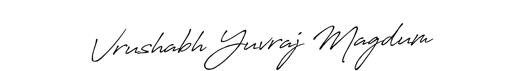 Best and Professional Signature Style for Vrushabh Yuvraj Magdum. Antro_Vectra_Bolder Best Signature Style Collection. Vrushabh Yuvraj Magdum signature style 7 images and pictures png