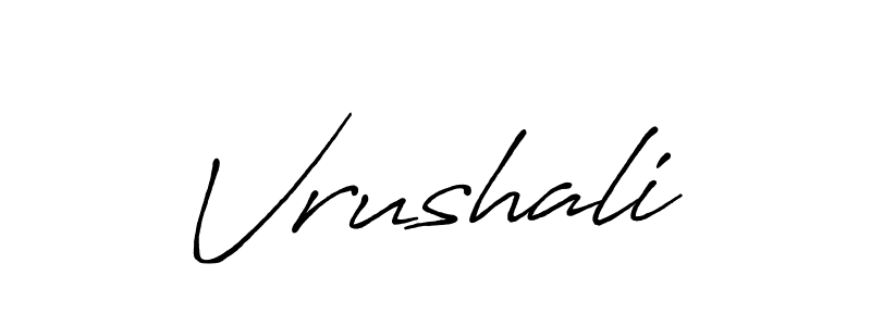 Once you've used our free online signature maker to create your best signature Antro_Vectra_Bolder style, it's time to enjoy all of the benefits that Vrushali name signing documents. Vrushali signature style 7 images and pictures png