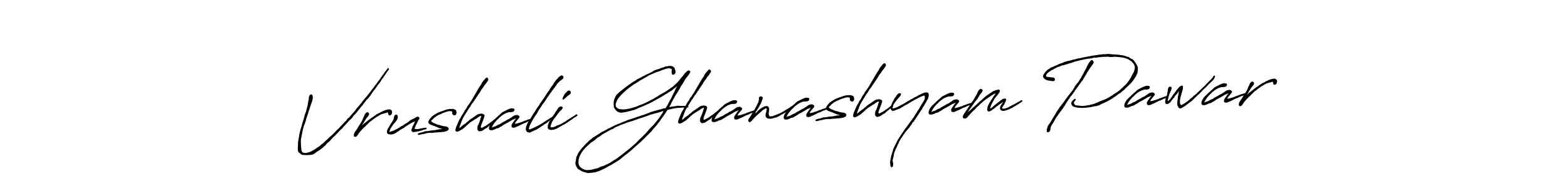 Once you've used our free online signature maker to create your best signature Antro_Vectra_Bolder style, it's time to enjoy all of the benefits that Vrushali Ghanashyam Pawar name signing documents. Vrushali Ghanashyam Pawar signature style 7 images and pictures png