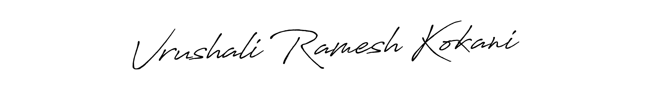 See photos of Vrushali Ramesh Kokani official signature by Spectra . Check more albums & portfolios. Read reviews & check more about Antro_Vectra_Bolder font. Vrushali Ramesh Kokani signature style 7 images and pictures png