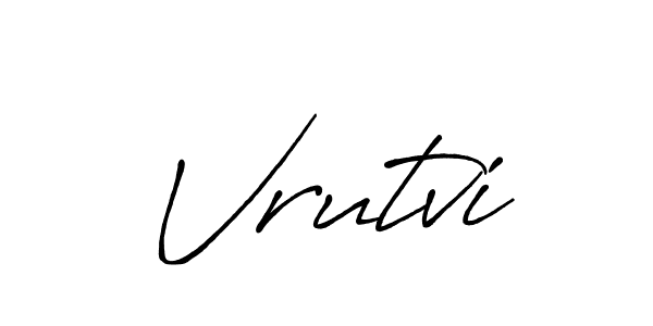 See photos of Vrutvi official signature by Spectra . Check more albums & portfolios. Read reviews & check more about Antro_Vectra_Bolder font. Vrutvi signature style 7 images and pictures png