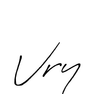 See photos of Vry official signature by Spectra . Check more albums & portfolios. Read reviews & check more about Antro_Vectra_Bolder font. Vry signature style 7 images and pictures png