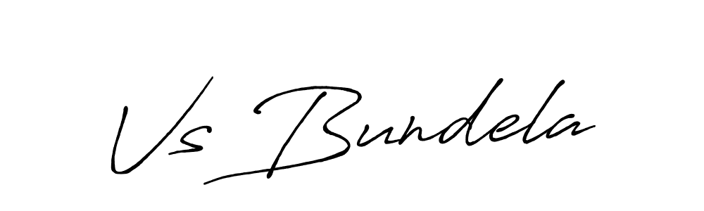 Once you've used our free online signature maker to create your best signature Antro_Vectra_Bolder style, it's time to enjoy all of the benefits that Vs Bundela name signing documents. Vs Bundela signature style 7 images and pictures png