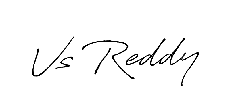 Best and Professional Signature Style for Vs Reddy. Antro_Vectra_Bolder Best Signature Style Collection. Vs Reddy signature style 7 images and pictures png