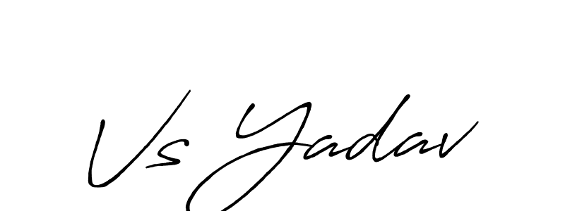 How to Draw Vs Yadav signature style? Antro_Vectra_Bolder is a latest design signature styles for name Vs Yadav. Vs Yadav signature style 7 images and pictures png