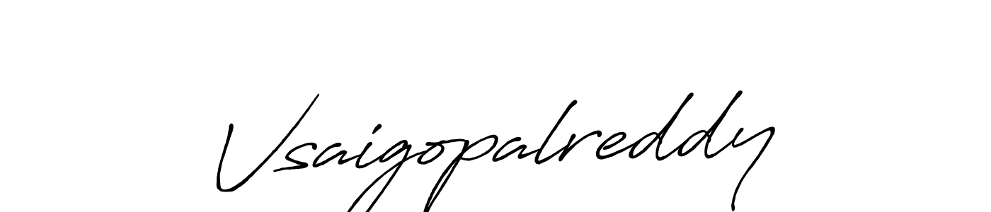 How to Draw Vsaigopalreddy signature style? Antro_Vectra_Bolder is a latest design signature styles for name Vsaigopalreddy. Vsaigopalreddy signature style 7 images and pictures png