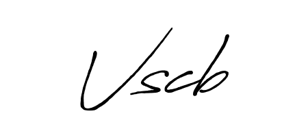 The Antro_Vectra_Bolder font transforms the name Vscb into an executive sign with sharp precision and distinguished character. Vscb signature style 7 images and pictures png