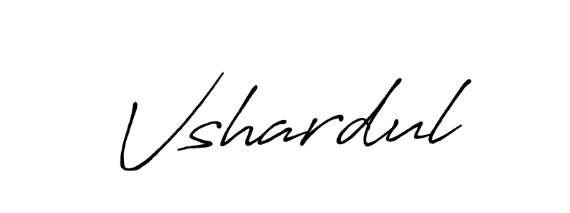 You should practise on your own different ways (Antro_Vectra_Bolder) to write your name (Vshardul) in signature. don't let someone else do it for you. Vshardul signature style 7 images and pictures png
