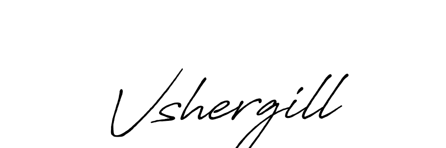 How to Draw Vshergill signature style? Antro_Vectra_Bolder is a latest design signature styles for name Vshergill. Vshergill signature style 7 images and pictures png