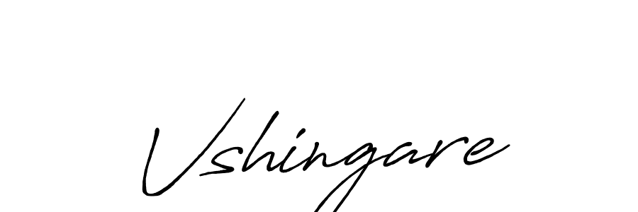 It looks lik you need a new signature style for name Vshingare. Design unique handwritten (Antro_Vectra_Bolder) signature with our free signature maker in just a few clicks. Vshingare signature style 7 images and pictures png