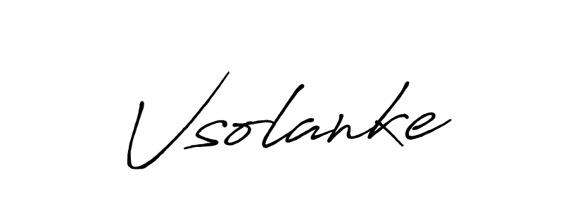 You should practise on your own different ways (Antro_Vectra_Bolder) to write your name (Vsolanke) in signature. don't let someone else do it for you. Vsolanke signature style 7 images and pictures png