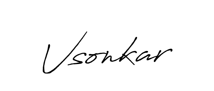 Similarly Antro_Vectra_Bolder is the best handwritten signature design. Signature creator online .You can use it as an online autograph creator for name Vsonkar. Vsonkar signature style 7 images and pictures png