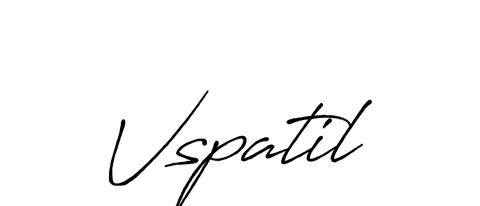 Antro_Vectra_Bolder is a professional signature style that is perfect for those who want to add a touch of class to their signature. It is also a great choice for those who want to make their signature more unique. Get Vspatil name to fancy signature for free. Vspatil signature style 7 images and pictures png