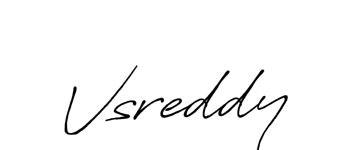Also You can easily find your signature by using the search form. We will create Vsreddy name handwritten signature images for you free of cost using Antro_Vectra_Bolder sign style. Vsreddy signature style 7 images and pictures png