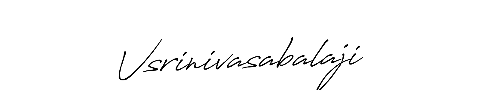 Also we have Vsrinivasabalaji name is the best signature style. Create professional handwritten signature collection using Antro_Vectra_Bolder autograph style. Vsrinivasabalaji signature style 7 images and pictures png