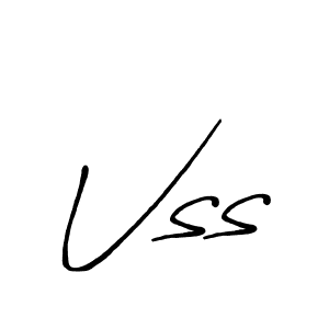 Make a beautiful signature design for name Vss. With this signature (Antro_Vectra_Bolder) style, you can create a handwritten signature for free. Vss signature style 7 images and pictures png