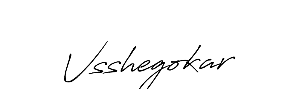 Use a signature maker to create a handwritten signature online. With this signature software, you can design (Antro_Vectra_Bolder) your own signature for name Vsshegokar. Vsshegokar signature style 7 images and pictures png