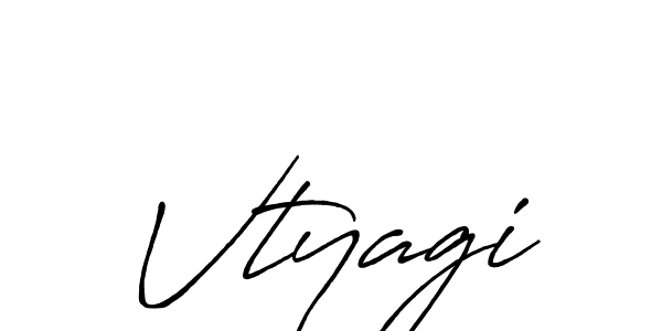 How to Draw Vtyagi signature style? Antro_Vectra_Bolder is a latest design signature styles for name Vtyagi. Vtyagi signature style 7 images and pictures png