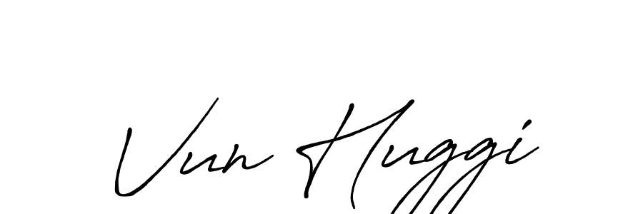 This is the best signature style for the Vun Huggi name. Also you like these signature font (Antro_Vectra_Bolder). Mix name signature. Vun Huggi signature style 7 images and pictures png