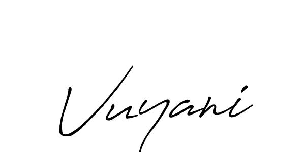 Make a short Vuyani signature style. Manage your documents anywhere anytime using Antro_Vectra_Bolder. Create and add eSignatures, submit forms, share and send files easily. Vuyani signature style 7 images and pictures png