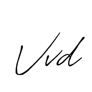 Also You can easily find your signature by using the search form. We will create Vvd name handwritten signature images for you free of cost using Antro_Vectra_Bolder sign style. Vvd signature style 7 images and pictures png