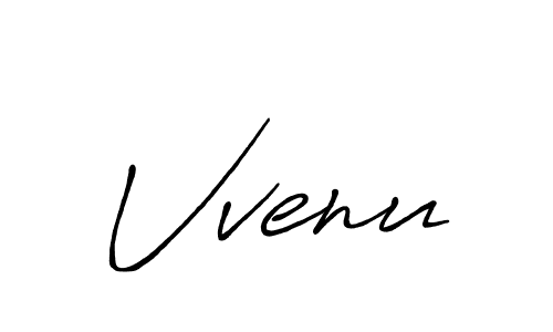 Also we have Vvenu name is the best signature style. Create professional handwritten signature collection using Antro_Vectra_Bolder autograph style. Vvenu signature style 7 images and pictures png