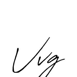 Design your own signature with our free online signature maker. With this signature software, you can create a handwritten (Antro_Vectra_Bolder) signature for name Vvg. Vvg signature style 7 images and pictures png