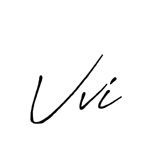 Also we have Vvi name is the best signature style. Create professional handwritten signature collection using Antro_Vectra_Bolder autograph style. Vvi signature style 7 images and pictures png