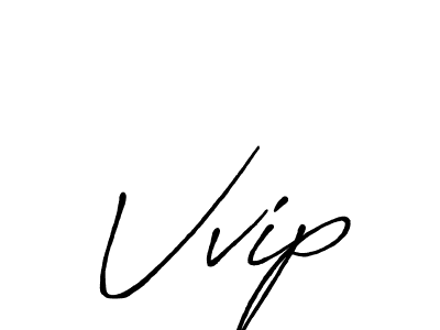 The best way (Antro_Vectra_Bolder) to make a short signature is to pick only two or three words in your name. The name Vvip include a total of six letters. For converting this name. Vvip signature style 7 images and pictures png