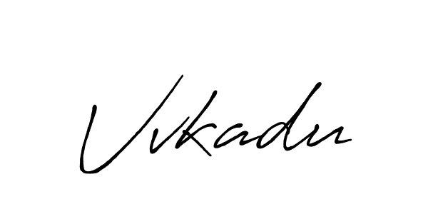 Design your own signature with our free online signature maker. With this signature software, you can create a handwritten (Antro_Vectra_Bolder) signature for name Vvkadu. Vvkadu signature style 7 images and pictures png