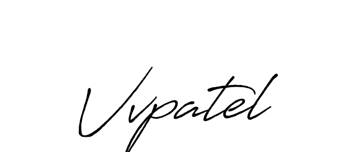 Antro_Vectra_Bolder is a professional signature style that is perfect for those who want to add a touch of class to their signature. It is also a great choice for those who want to make their signature more unique. Get Vvpatel name to fancy signature for free. Vvpatel signature style 7 images and pictures png