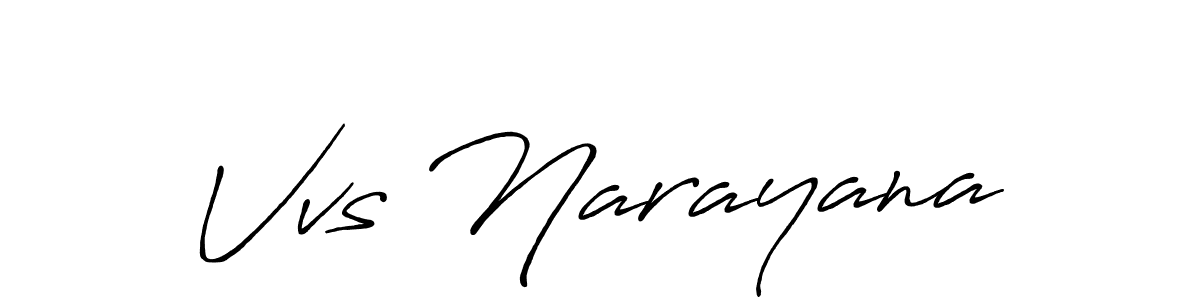 Similarly Antro_Vectra_Bolder is the best handwritten signature design. Signature creator online .You can use it as an online autograph creator for name Vvs Narayana. Vvs Narayana signature style 7 images and pictures png