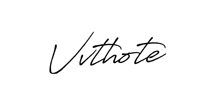 How to make Vvthote name signature. Use Antro_Vectra_Bolder style for creating short signs online. This is the latest handwritten sign. Vvthote signature style 7 images and pictures png