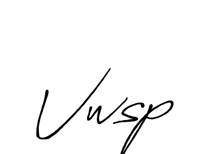 Make a beautiful signature design for name Vwsp. Use this online signature maker to create a handwritten signature for free. Vwsp signature style 7 images and pictures png