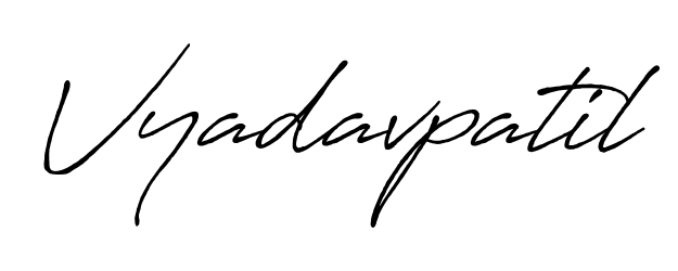 Build your personal autograph collection for name Vyadavpatil with Antro_Vectra_Bolder design. Browse, select, and save your favorites. Vyadavpatil signature style 7 images and pictures png