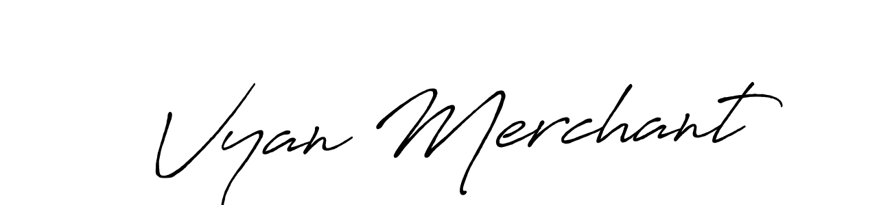 Best and Professional Signature Style for Vyan Merchant. Antro_Vectra_Bolder Best Signature Style Collection. Vyan Merchant signature style 7 images and pictures png