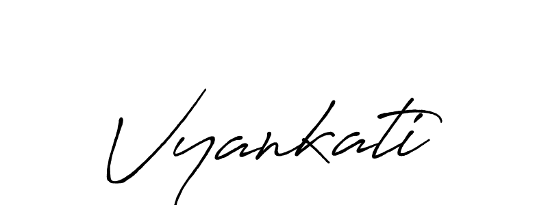 You should practise on your own different ways (Antro_Vectra_Bolder) to write your name (Vyankati) in signature. don't let someone else do it for you. Vyankati signature style 7 images and pictures png