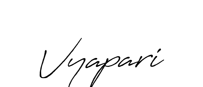 Once you've used our free online signature maker to create your best signature Antro_Vectra_Bolder style, it's time to enjoy all of the benefits that Vyapari name signing documents. Vyapari signature style 7 images and pictures png