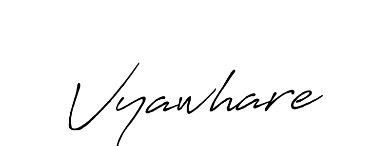 Make a beautiful signature design for name Vyawhare. Use this online signature maker to create a handwritten signature for free. Vyawhare signature style 7 images and pictures png