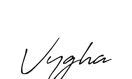 Make a short Vygha signature style. Manage your documents anywhere anytime using Antro_Vectra_Bolder. Create and add eSignatures, submit forms, share and send files easily. Vygha signature style 7 images and pictures png