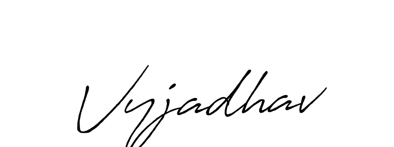 Here are the top 10 professional signature styles for the name Vyjadhav. These are the best autograph styles you can use for your name. Vyjadhav signature style 7 images and pictures png