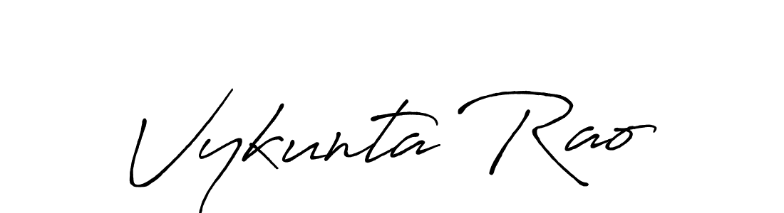 Make a short Vykunta Rao signature style. Manage your documents anywhere anytime using Antro_Vectra_Bolder. Create and add eSignatures, submit forms, share and send files easily. Vykunta Rao signature style 7 images and pictures png