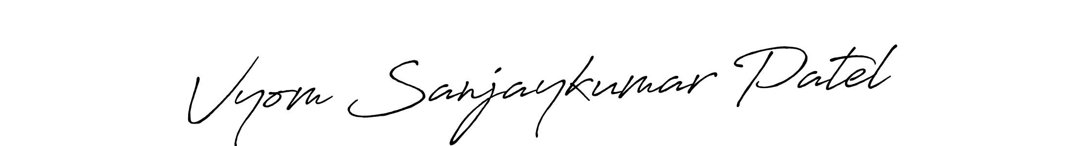 Here are the top 10 professional signature styles for the name Vyom Sanjaykumar Patel. These are the best autograph styles you can use for your name. Vyom Sanjaykumar Patel signature style 7 images and pictures png