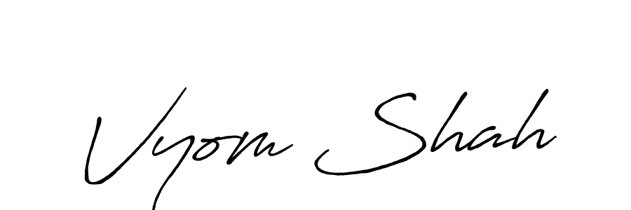 Check out images of Autograph of Vyom Shah name. Actor Vyom Shah Signature Style. Antro_Vectra_Bolder is a professional sign style online. Vyom Shah signature style 7 images and pictures png