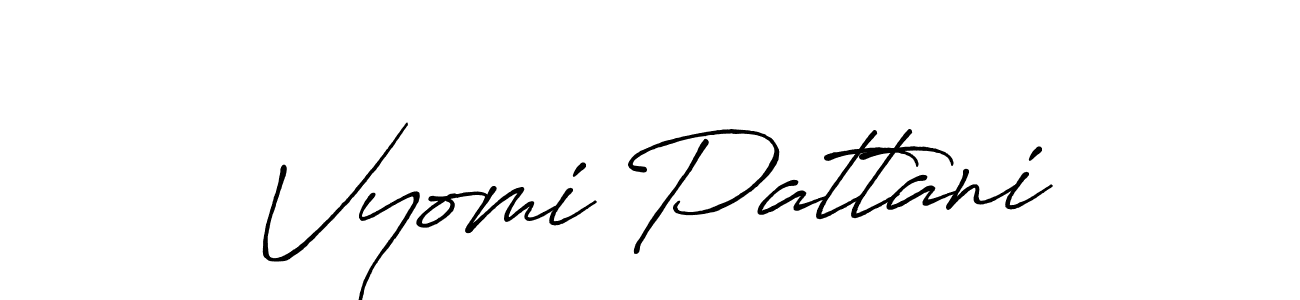 See photos of Vyomi Pattani official signature by Spectra . Check more albums & portfolios. Read reviews & check more about Antro_Vectra_Bolder font. Vyomi Pattani signature style 7 images and pictures png