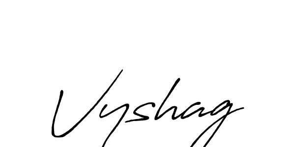 You can use this online signature creator to create a handwritten signature for the name Vyshag. This is the best online autograph maker. Vyshag signature style 7 images and pictures png