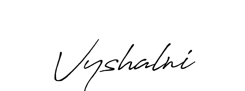 Once you've used our free online signature maker to create your best signature Antro_Vectra_Bolder style, it's time to enjoy all of the benefits that Vyshalni name signing documents. Vyshalni signature style 7 images and pictures png