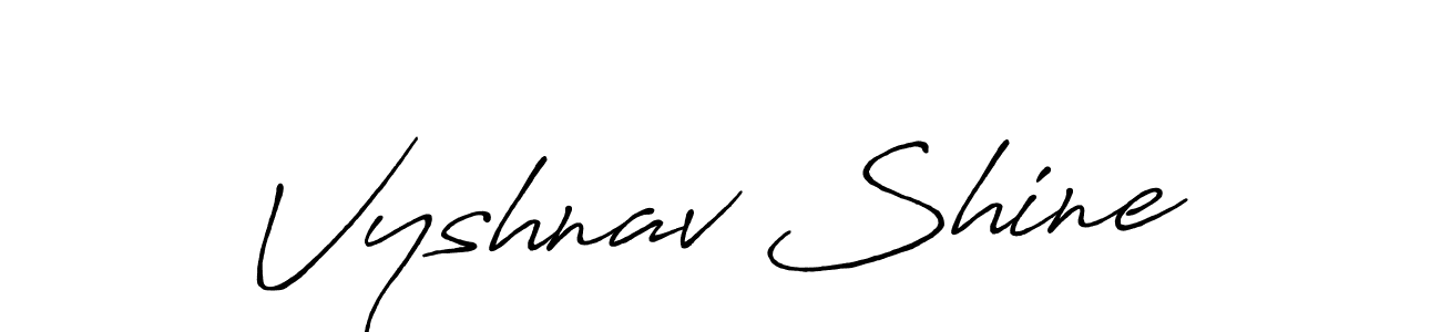 How to Draw Vyshnav Shine signature style? Antro_Vectra_Bolder is a latest design signature styles for name Vyshnav Shine. Vyshnav Shine signature style 7 images and pictures png