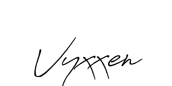 Make a beautiful signature design for name Vyxxen. Use this online signature maker to create a handwritten signature for free. Vyxxen signature style 7 images and pictures png